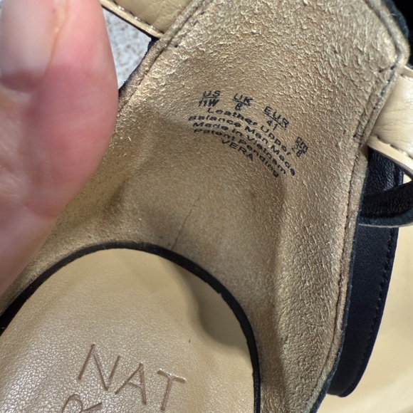 Naturalizer Vera Sandle Black 11W - Picture 4 of 8
